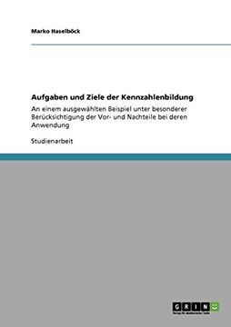 portada Aufgaben und Ziele der Kennzahlenbildung (German Edition)