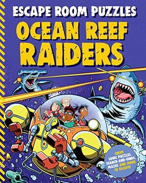 portada Escape Room Puzzles: Ocean Reef Raiders (Escape Room Puzzles, 5)