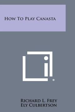 portada How to Play Canasta (in English)