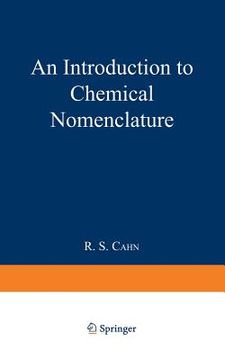 portada An Introduction to Chemical Nomenclature (en Inglés)
