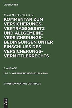 portada Vorbemerkungen zu §§ 43-48 (en Alemán)