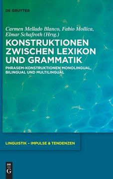 portada Konstruktionen zwischen Lexikon und Grammatik (in German)
