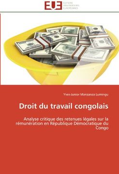 portada Droit Du Travail Congolais