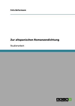 portada Zur altspanischen Romanzendichtung (German Edition)