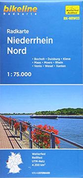 portada Radkarte Niederrhein Nord (Rk-Nrw03) (en Alemán)