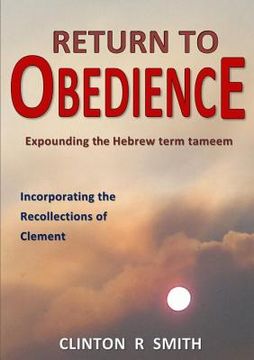 portada Return to Obedience (en Inglés)