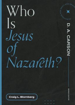 portada Who is Jesus of Nazareth? (Questions for Restless Minds) 