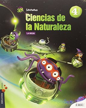 portada Ciencias de la Naturaleza 4º Primaria (La Rioja) (Superpixépolis)