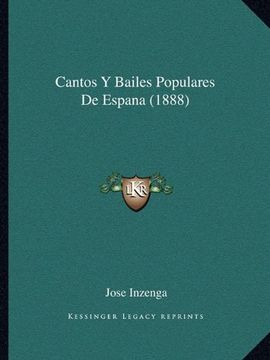 portada Cantos y Bailes Populares de Espana (1888)