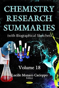 portada Chemistry Research Summaries: 18 (Chemistry Research Summaries s) 