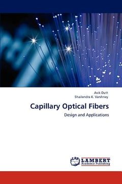 portada capillary optical fibers (en Inglés)