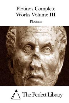 portada Plotinos Complete Works Volume III (en Inglés)