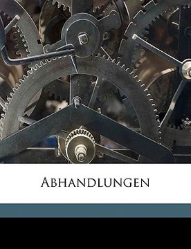 portada Abhandlungen Volume Abh.11 (en Alemán)