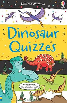 portada Dinosaur Quizzes (Activity and Puzzle Books)
