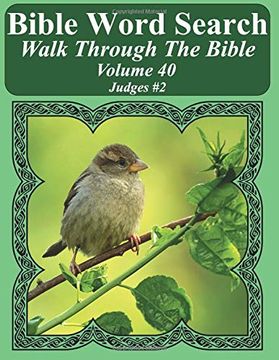 portada Bible Word Search Walk Through the Bible Volume 40: Judges #2 Extra Large Print (en Inglés)