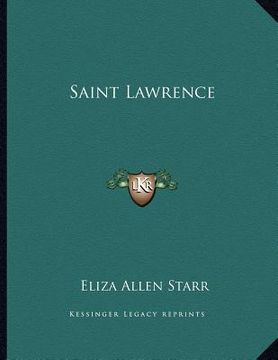portada saint lawrence (in English)