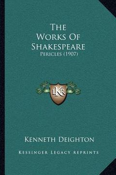 portada the works of shakespeare: pericles (1907) (in English)