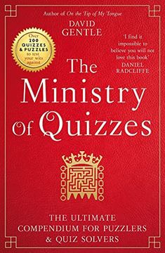 portada The Ministry of Quizzes: The Ultimate Compendium for Puzzlers and Quiz-Solvers (en Inglés)