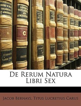 portada de Rerum Natura Libri Sex (in Latin)