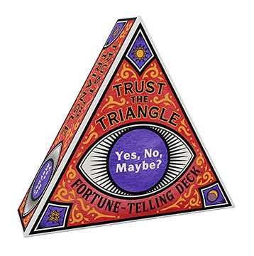 portada Trust the Triangle Fortune-Telling Deck: Yes, no, Maybe? (Trust the Triangle Fortune-Telling Decks) (en Inglés)