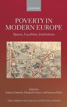 portada Poverty in Modern Europe: Spaces, Localities, Institutions (Studies of the German Historical Institute, London) (en Inglés)