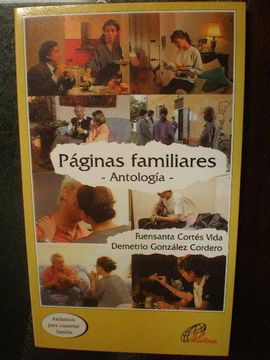 portada Páginas Familiares. Antología