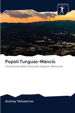 portada Popoli Tunguso-Manciù (en Italiano)