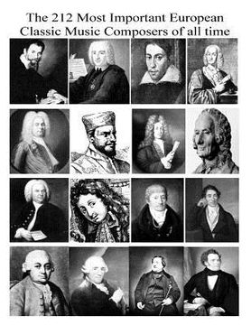portada The 212 Most Important European Classic Music Composers Of All Time (in English)