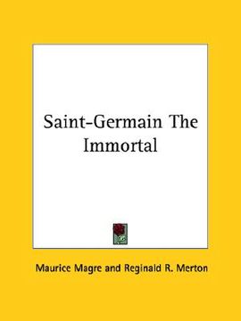 portada saint-germain the immortal (in English)