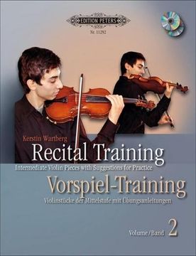 portada Recital Training [Incl. CD]: Sheet (en Inglés)