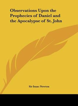 portada observations upon the prophecies of daniel and the apocalypse of st. john (en Inglés)