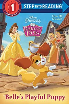 portada Belle'S Playful Puppy (Disney Princess: Palace Pets: Step Into Reading, Step 1) (in English)