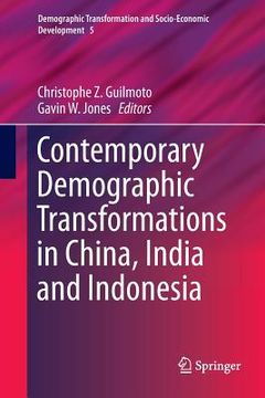 portada Contemporary Demographic Transformations in China, India and Indonesia (en Inglés)