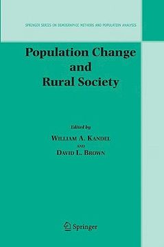 portada population change and rural society (en Inglés)