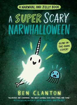 portada A Super Scary Narwhalloween (a Narwhal and Jelly Book #8) (en Inglés)