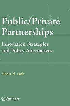 portada public/private partnerships: innovation strategies and policy alternatives (en Inglés)