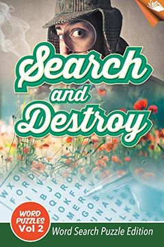portada Search and Destroy Word Puzzles vol 2: Word Search Puzzle Edition 