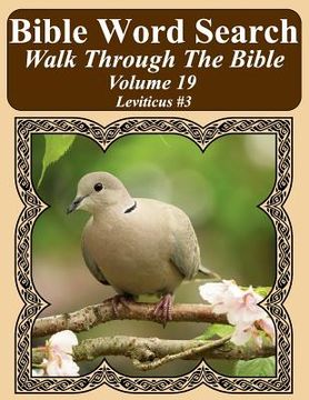 portada Bible Word Search Walk Through The Bible Volume 19: Leviticus #3 Extra Large Print (in English)