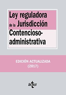 portada Ley reguladora de la Jurisdicción Contencioso-administrativa (Derecho - Biblioteca De Textos Legales)