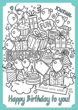 portada Happy Birthday To You: A Birthday gift book, ready to personalize (in English)