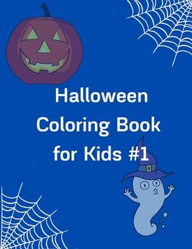 portada Halloween Coloring Book for Kids #1 (en Inglés)