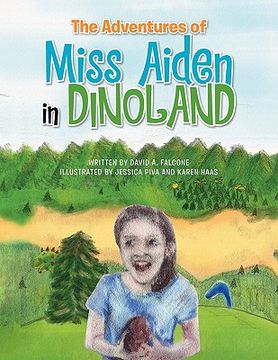 portada the adventures of miss aiden in dinoland (in English)