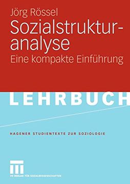 portada Sozialstrukturanalyse: Eine Kompakte Einführung (en Alemán)