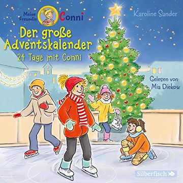 portada Der Große Adventskalender (Meine Freundin Conni - ab 6 ): 24 Tage mit Conni: 2 cds (en Alemán)