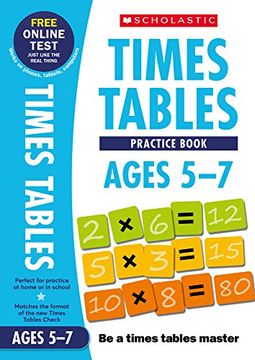 portada Workbook Ages 5-7 (National Curriculum Times Tables) (en Inglés)