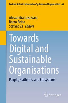 portada Towards Digital and Sustainable Organisations: People, Platforms, and Ecosystems (en Inglés)