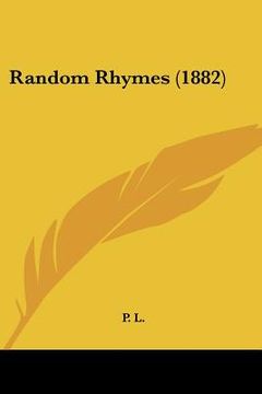 portada random rhymes (1882) (in English)