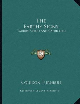 portada the earthy signs: taurus, virgo and capricorn