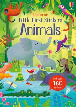portada Little First Stickers Animals (en Inglés)
