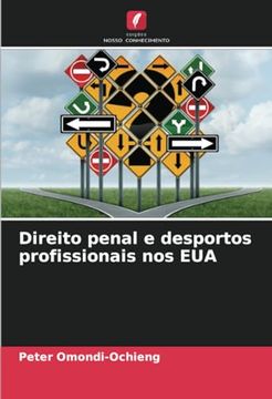 portada Direito Penal e Desportos Profissionais nos eua (en Portugués)